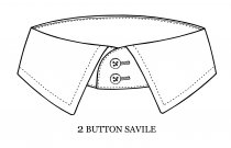 Matching face shapes to collar styles