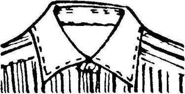 white contrast collars on mens dress shirts